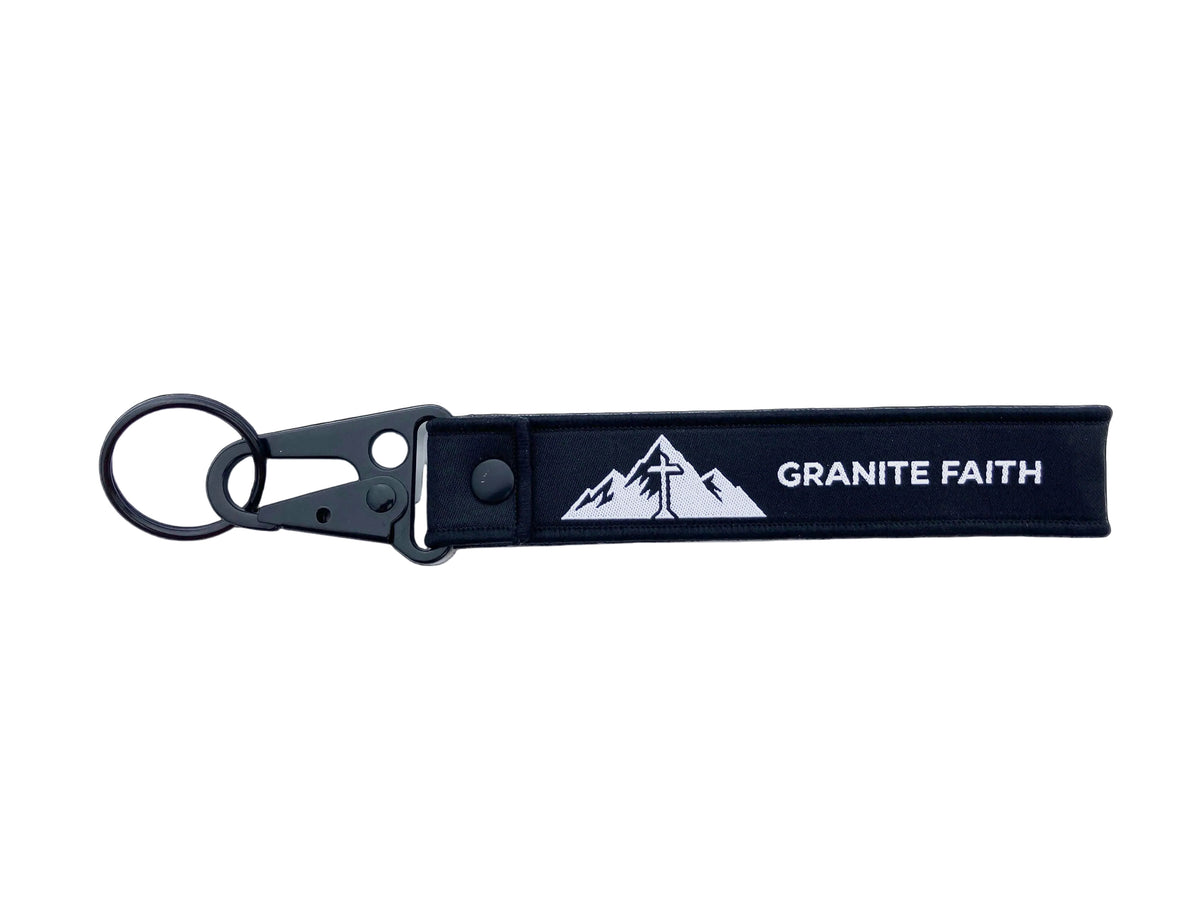 Granite Faith Key Chain