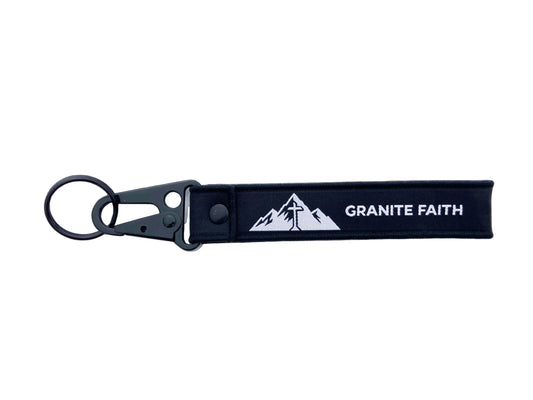Granite Faith Key Chain
